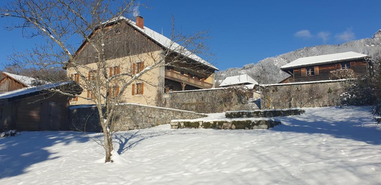 La Belle Des Praz Villa Mieussy Dış mekan fotoğraf