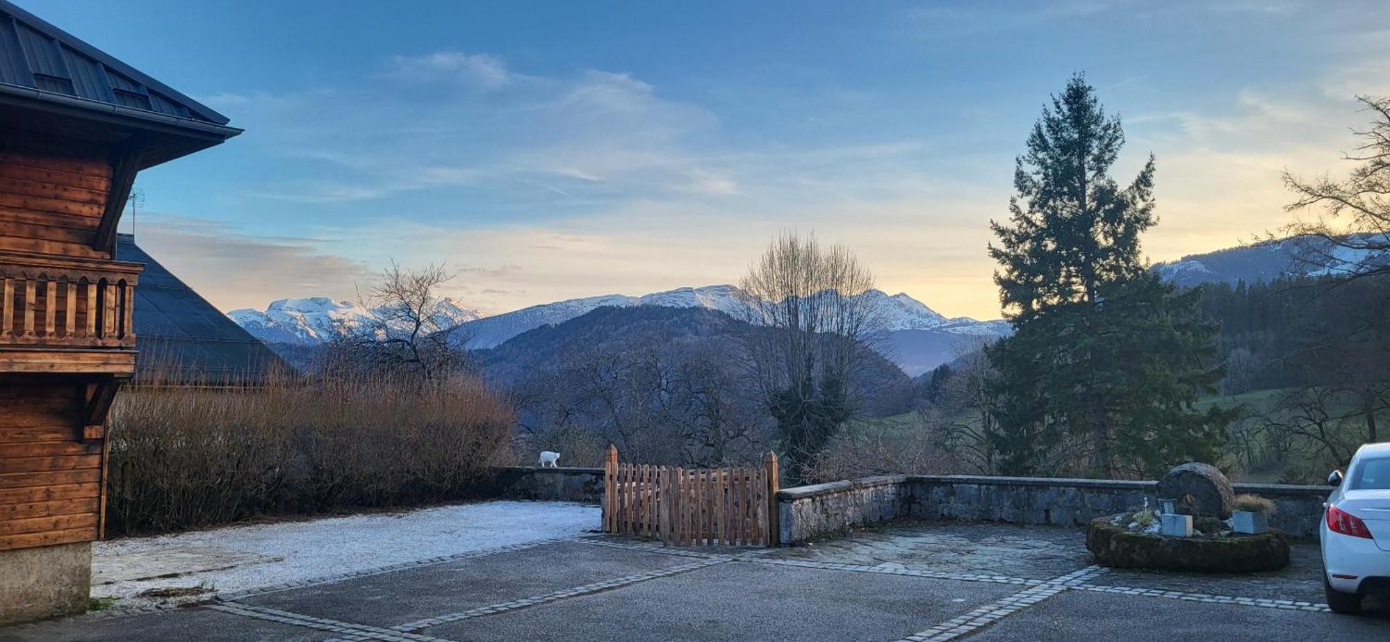 La Belle Des Praz Villa Mieussy Dış mekan fotoğraf